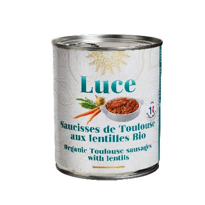 Saucisses De Toulouse Aux Lentilles 840 G D'union Européenne