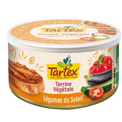 Terrine Vegetale Legumes Soleil 125 G D'allemagne