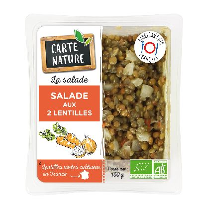 Salade 2 Lentilles 160g