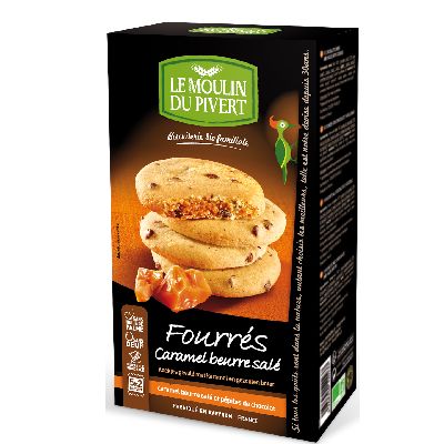 Cookies Fourres Caramel 175g
