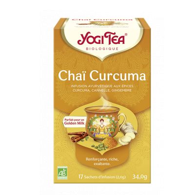 Yogi Tea Chai Curcuma 17 Inf.