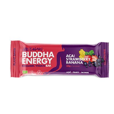 Barre Bouddha Energie Acai Fraise Banane 35 G