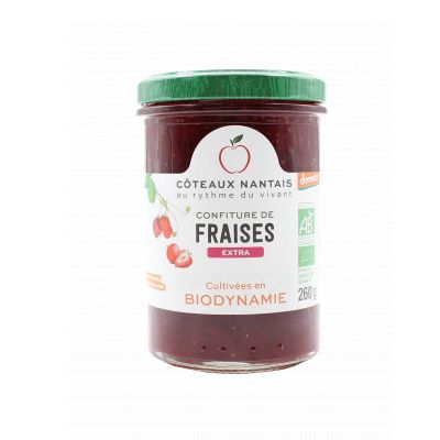 Confiture Fraises Extra Demeter 260 G